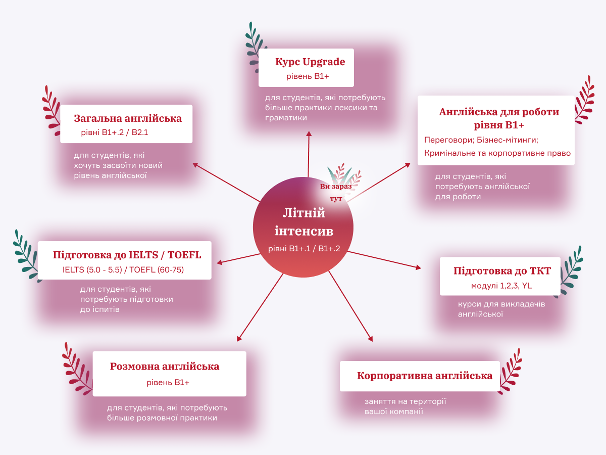 Літній новий інтенсив B1+1.2