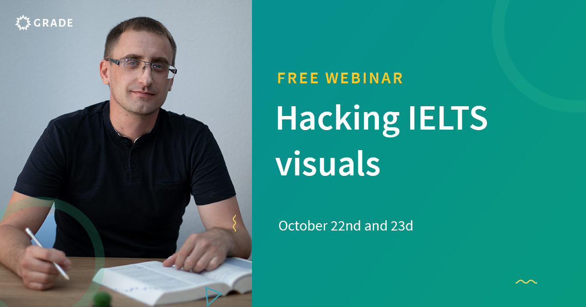 Безкоштовний вебінар – Hacking IELTS visuals. 