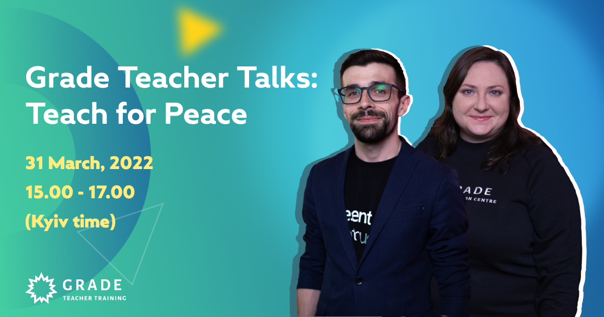 Grade Teacher Talks: Teach for Peace